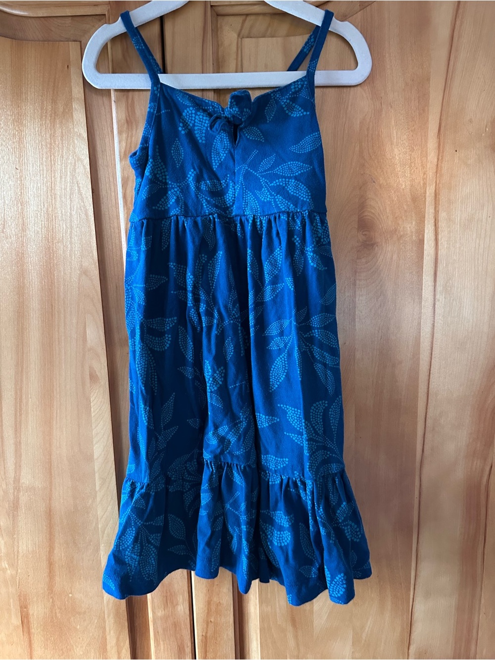 Crewcuts Girls Blue Printed Maxi Skirt